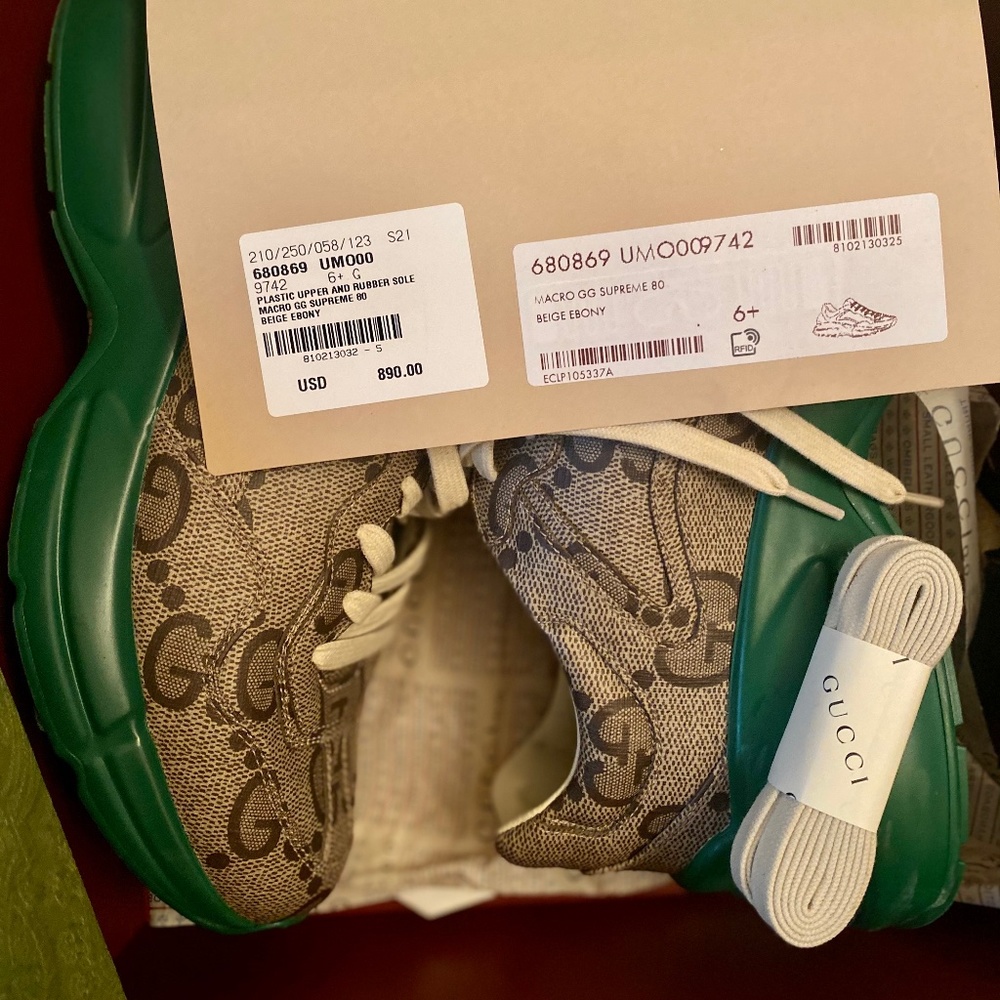 COPY - GUCCI  Rhyton Leather-